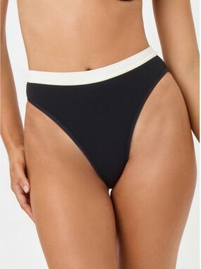 L*Space NEW x Anthropology French Bitsy Bikini bottoms size  Large